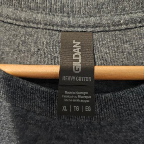 Oklahoma University OU T-Shirt Mens XL Gray Only One Horns Down Boomer Sooner - Picture 4 of 6